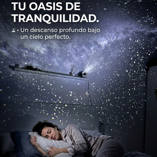 Proyector de Estrellas y Galaxias 360°